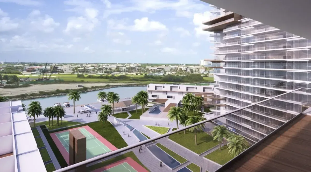 DEPARTAMENTO CON VISTA AL MAR EN MAREA PUERTO CANCÚN - 1